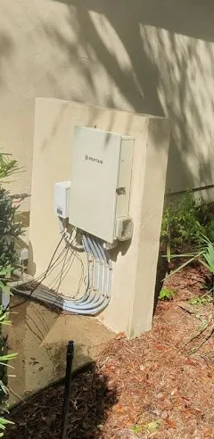 After: Wall and electrical box